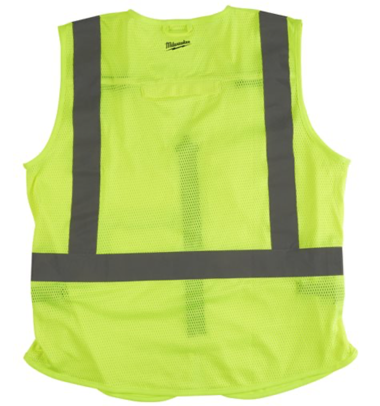 Milwaukee Výstražná vesta s vysokou viditelností žlutá - S/M